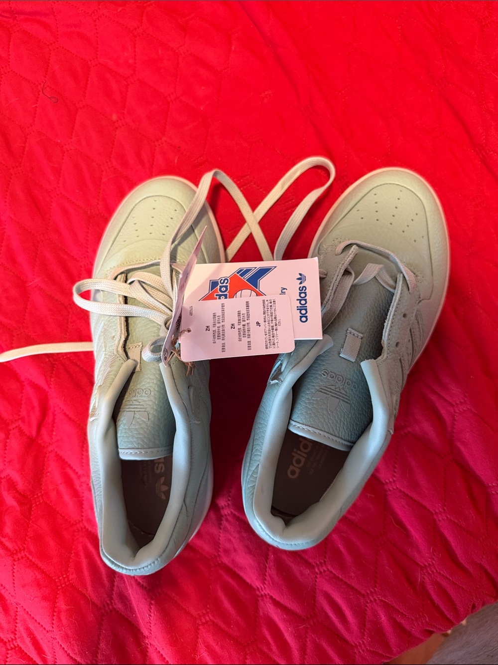 adidas women Mint Green Low-Top Sneakers